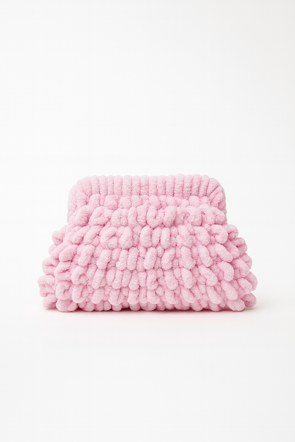 The Bloom Clutch in Baby Pink