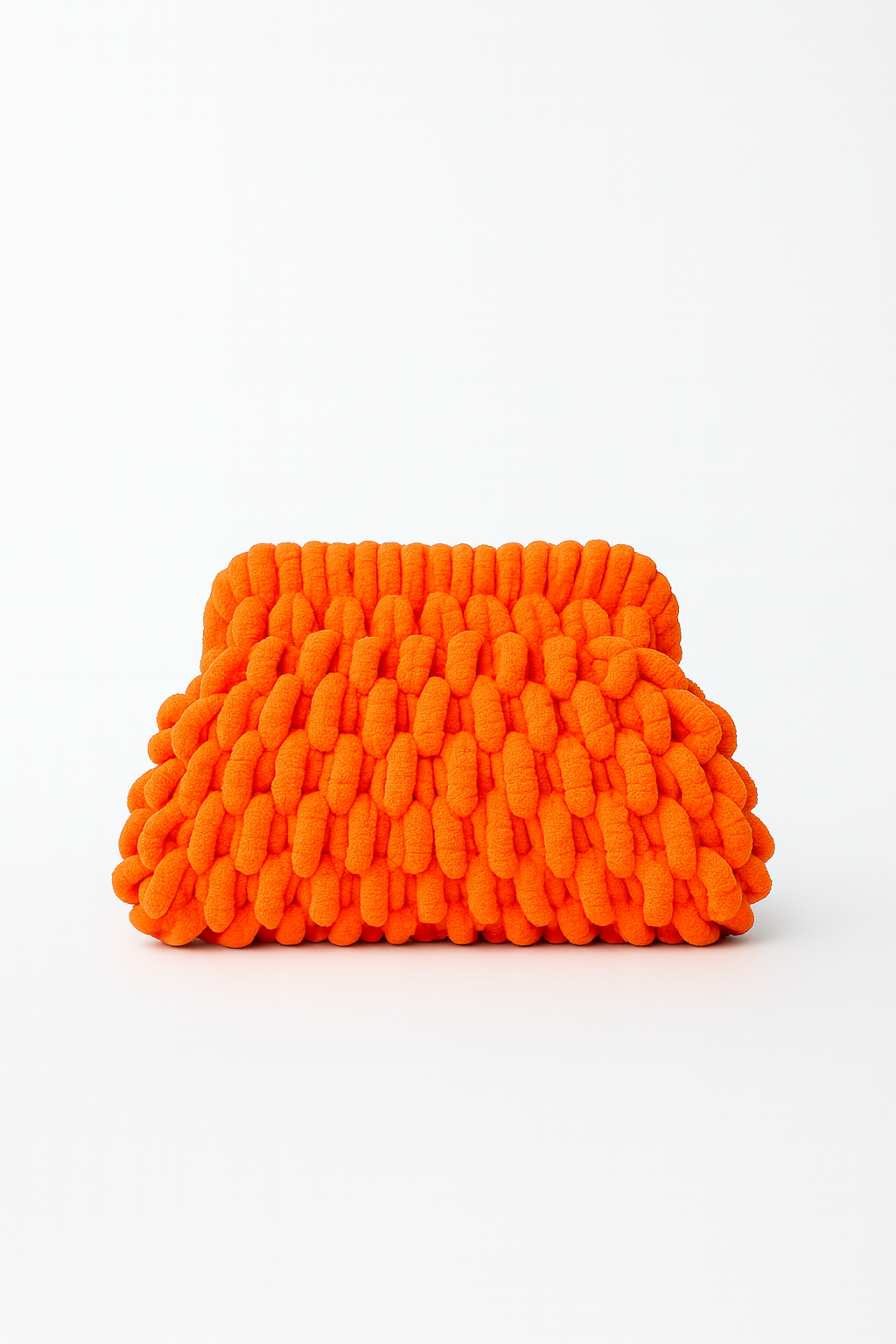The Bloom Clutch in Orange