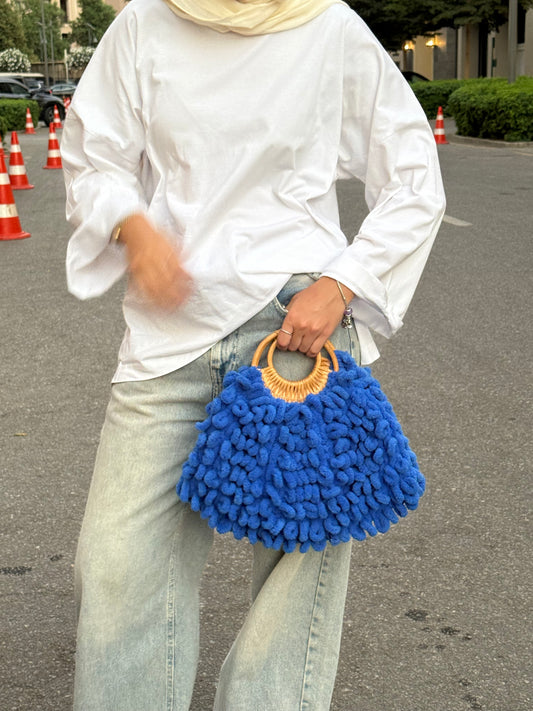 The Halo Bag in Royal Blue