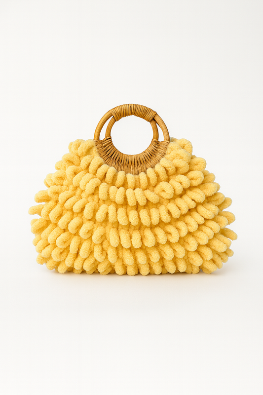The Halo Bag in Butter Yellow